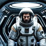 어몽어스에서의 팀워크 중요성 - Strategic Sabotage**

"A crewmate character in a fully clothed spacesuit, strategically sabotaging t...