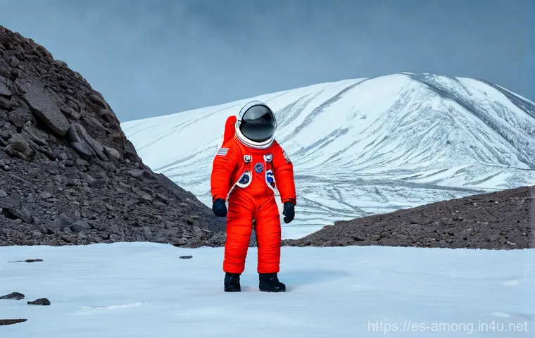 폴루스 맵 비밀 통로 - **Prompt 1: Stealthy Impostor Vent Escape on Polus**
    "A full-body shot of an Impostor, wearing a...