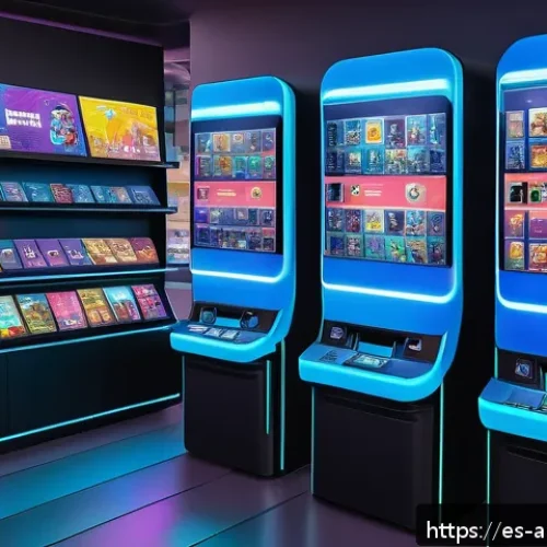 Home 17 어몽어스 아바타 상품 구매처 - A vibrant digital marketplace scene showcasing a diverse collection of Among Us avatars displayed on...